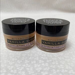 Bath and Body Works VANILLA SUGAR Exfoliating Lip Scrub .5 oz. Price is for 2